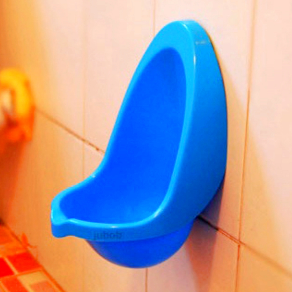 벽부착식 어린이소변기 남자아이소변훈련 파란색 아기배변훈련용품