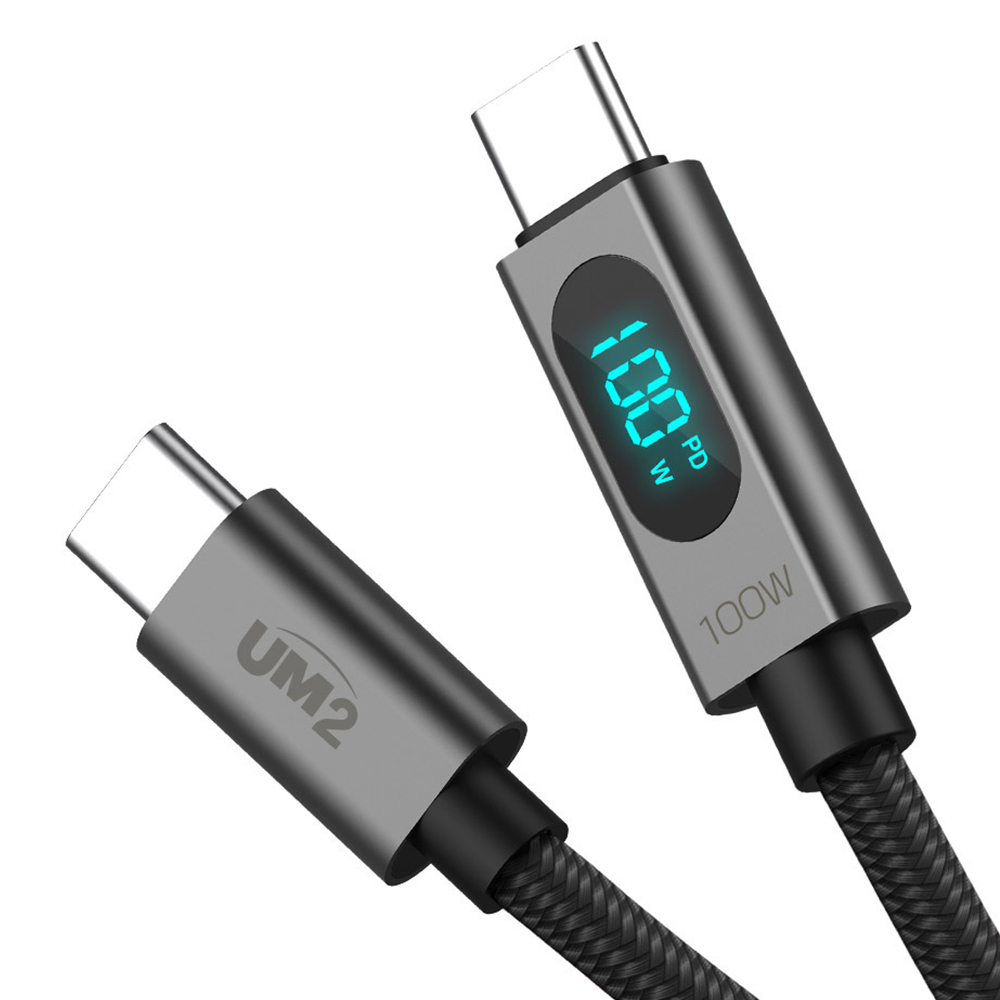 디스플레이 PD 100W USB C to C 고속충전 케이블 1.2M - 상세 이미지 2