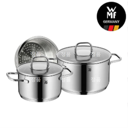 [WMF] NEW사피르 냄비 2종(16L+20H)+찜기