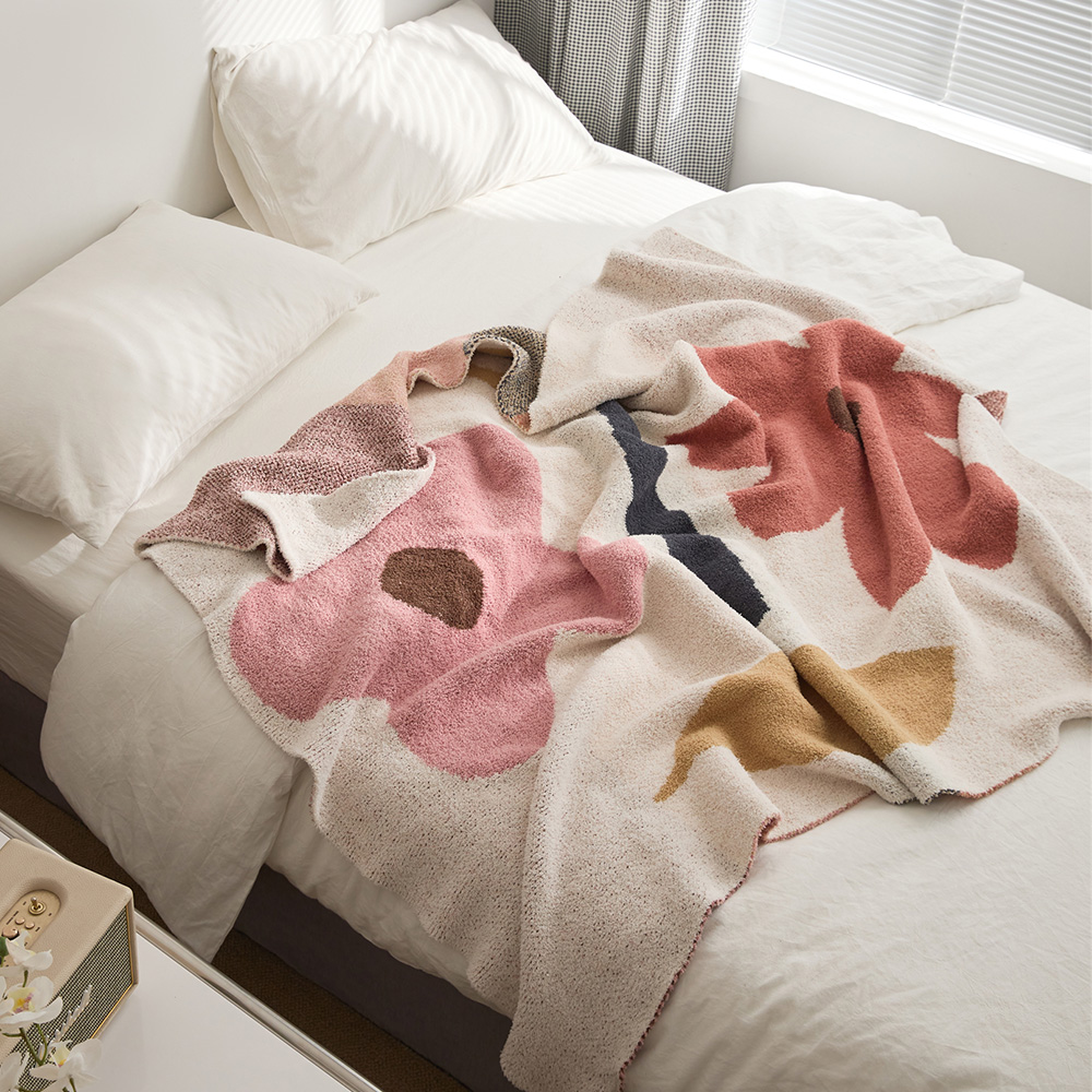 소파 블랭킷 캠핑담요 극세사 담요 쇼파 커버 차박 거실 핑크, 120x150cm