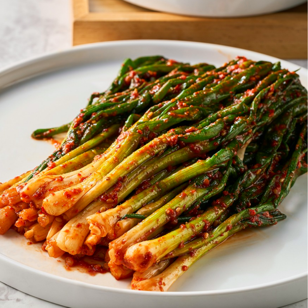 맛있어서 줄서요 전라도 파김치 500g / 김치하우스 국내산 당일제조발송 - 상품 이미지