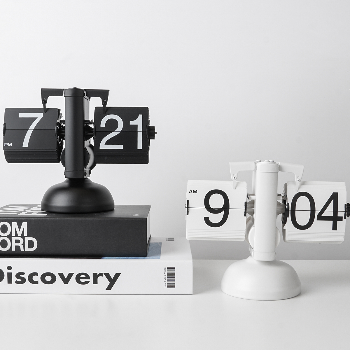 탁상용 플립시계 모던 레트로 아날로그 워치 데스크 장식