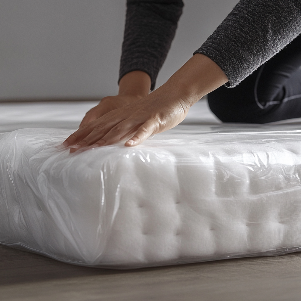 다패킹 대형 침대 매트리스비닐 포장지 싱글 이사비닐 보관커버