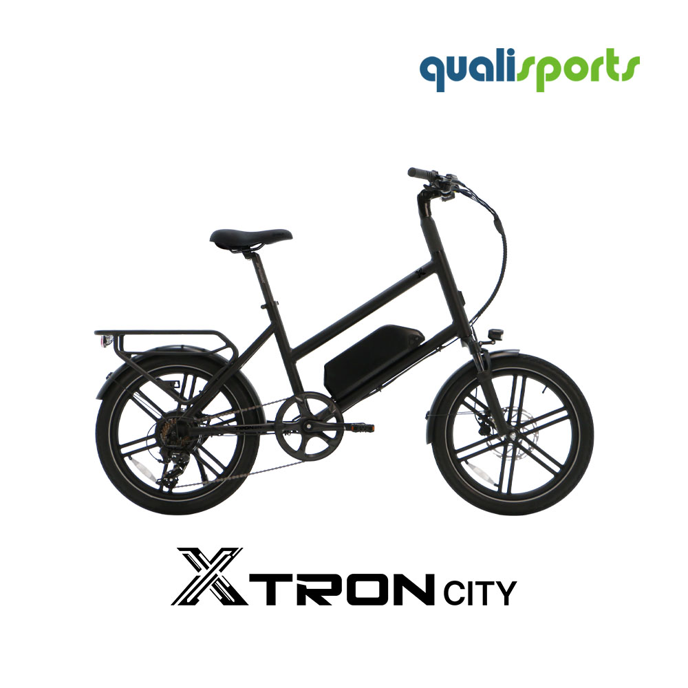 퀄리스포츠 엑스트론 시티 48V 500W 20인치 출퇴근 전동 전기자전거