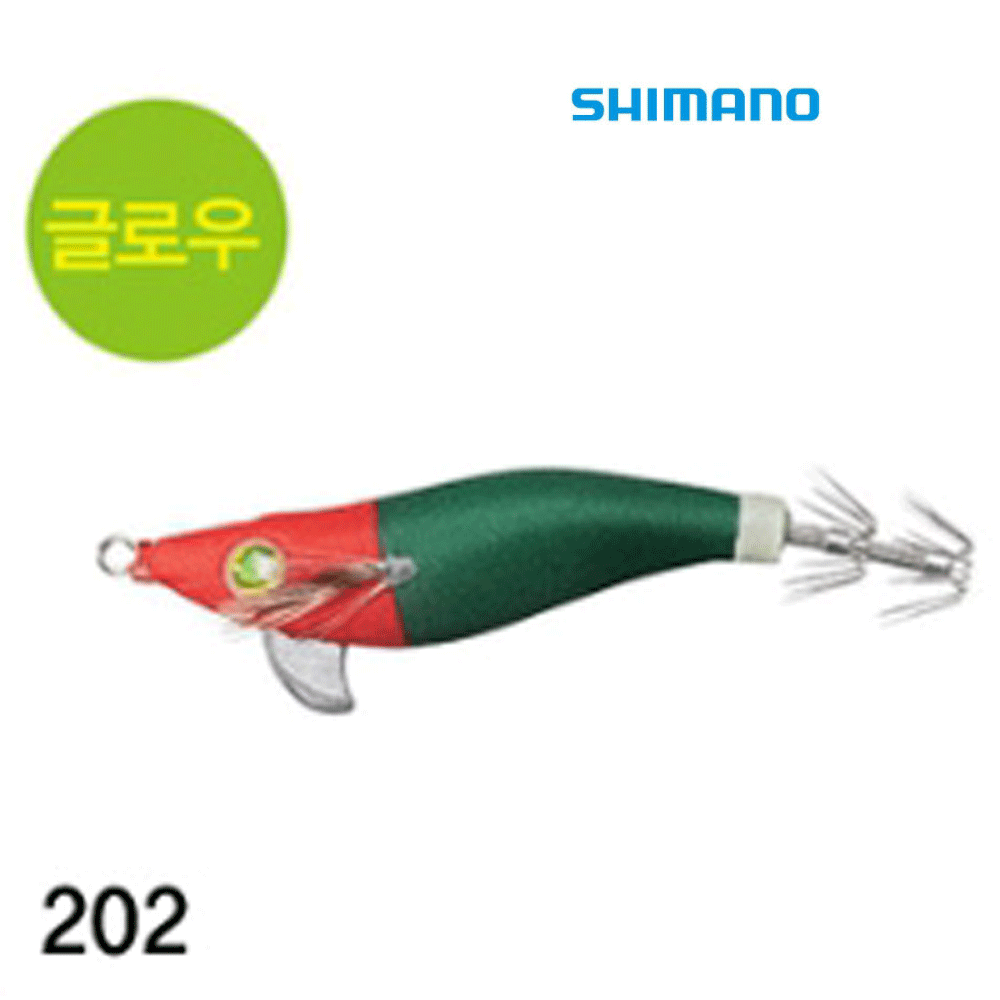 바다루어 시마노 스이스이 세피아 드롭퍼 수평 에기 에깅 슷테 수박, 2.5호 - 메인 이미지