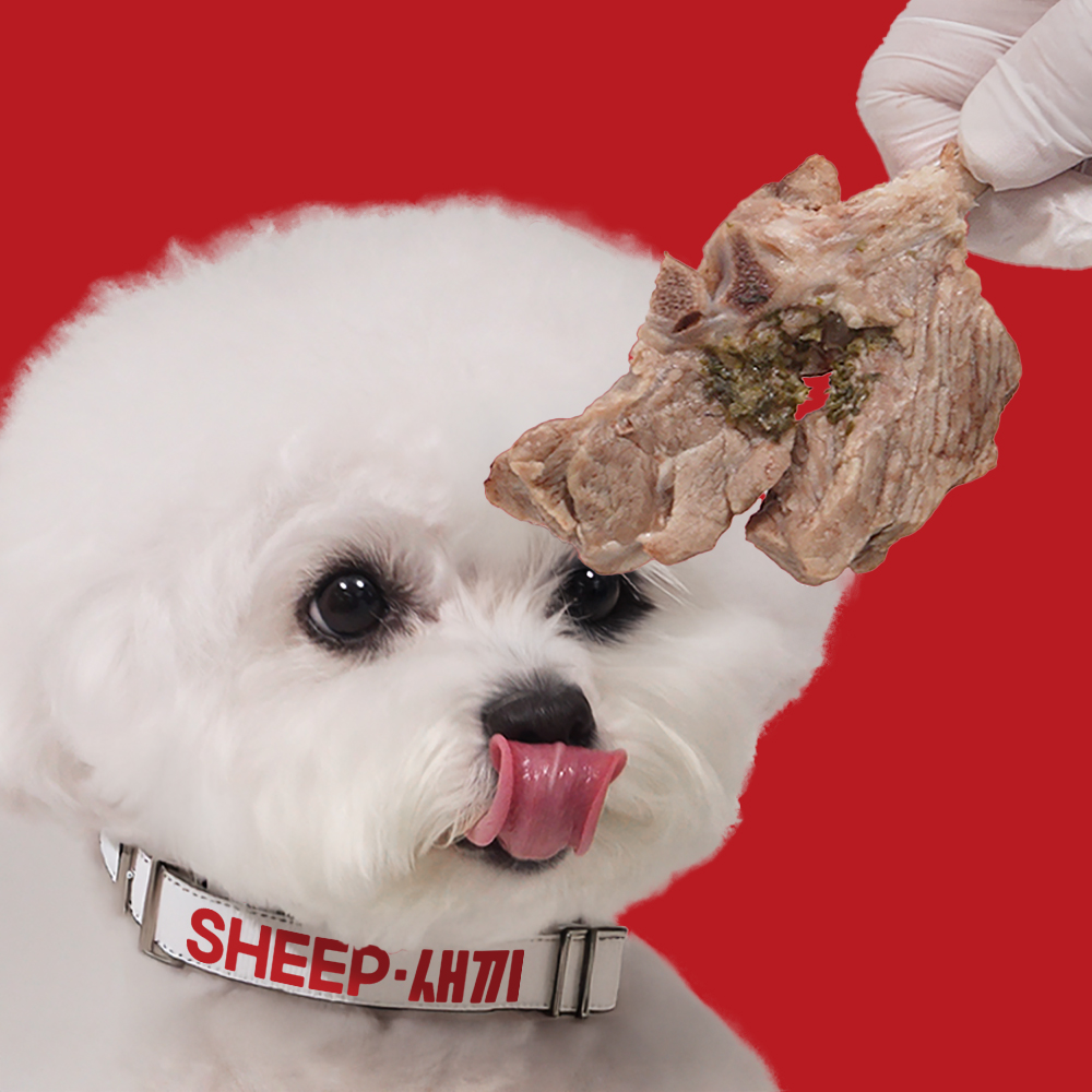 고단백 반려동물 양갈비 수제간식 - 숄더랙 보들스팀, 쫀득건조단백 보양식