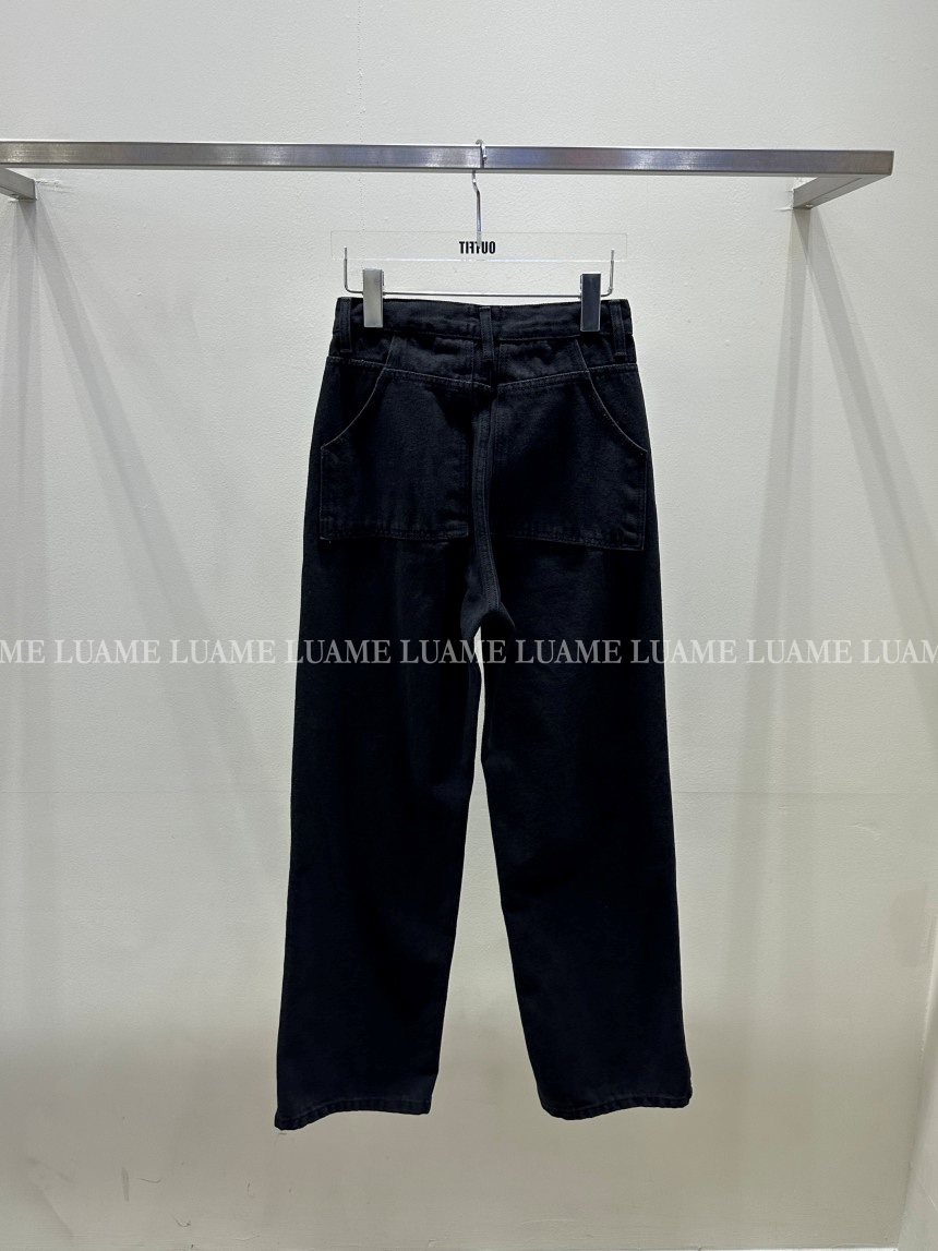 OUTFIT 아웃핏 25SS 블랙 진 상세 이미지 13