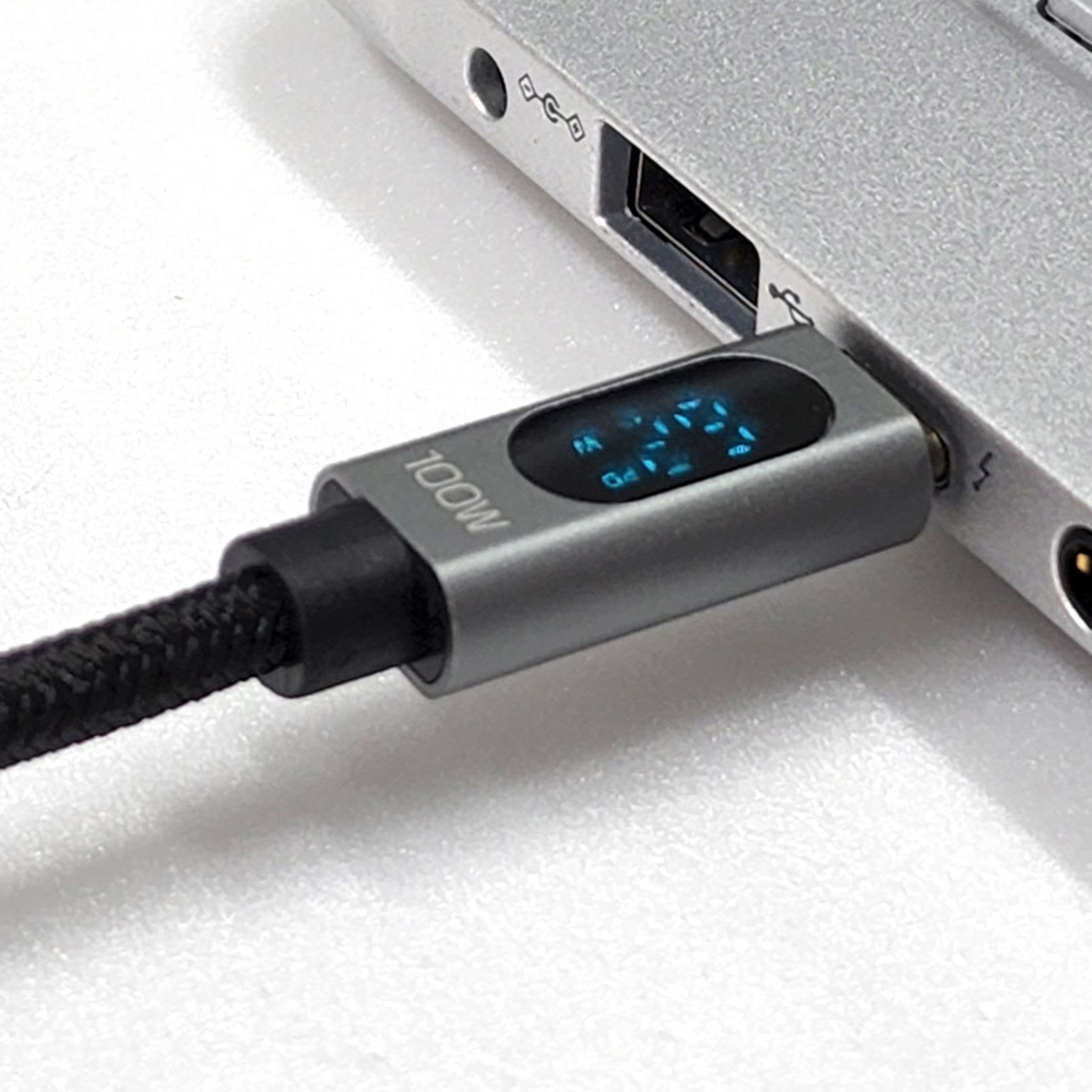 디스플레이 PD 100W USB C to C 고속충전 케이블 1.2M 이미지 6