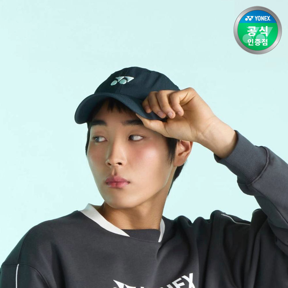요넥스 255CC002U 테니스 볼캡 남녀공용 화이트 카키그레이 - 상세 이미지 2