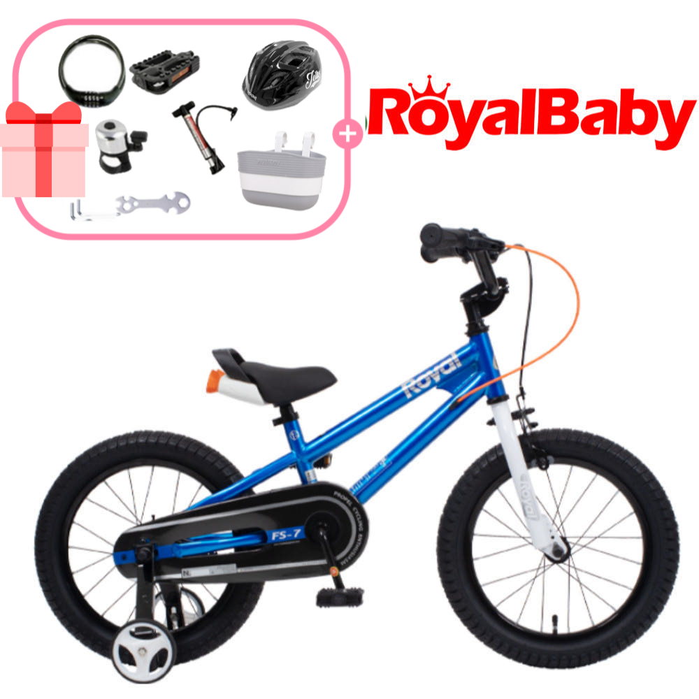 로얄베이비 프리스타일 7.0 16인치 40.64cm 어린이 유아 네발 자전거 80%조립 부산로얄베이비매장
