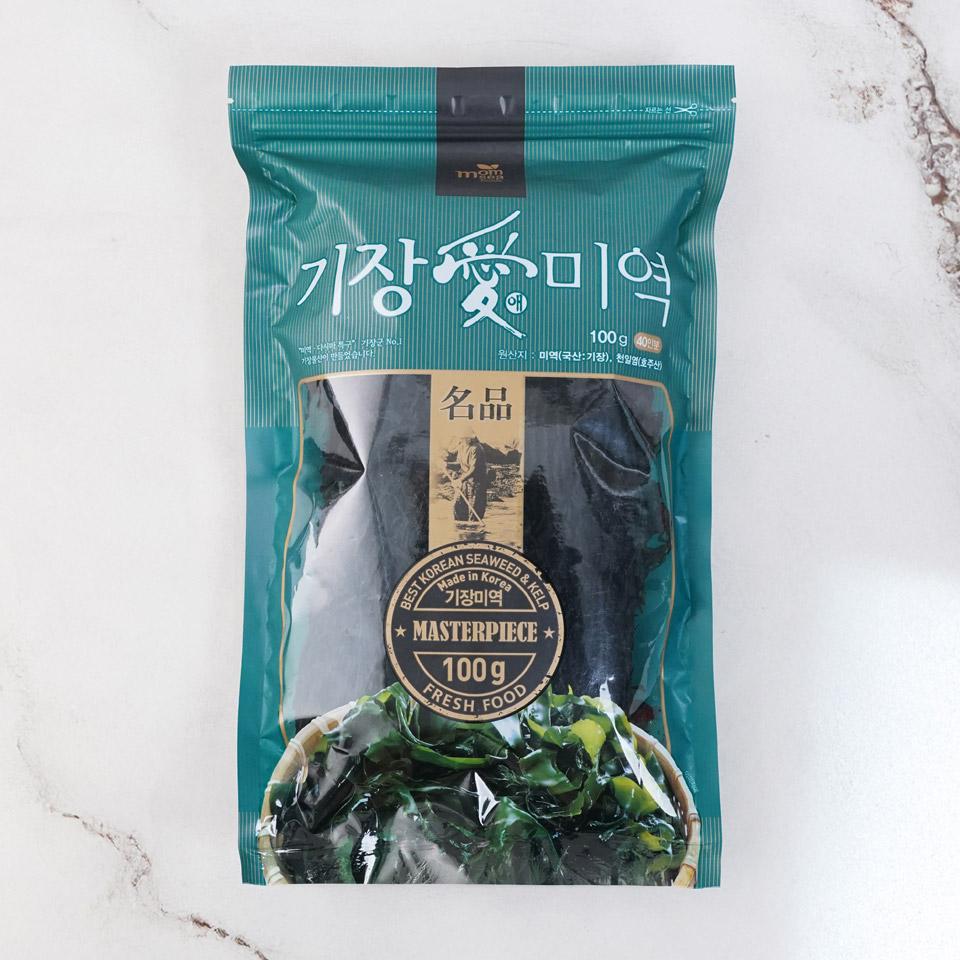 메가마트 기장물산 명품 기장애 미역 100g - 메인 이미지