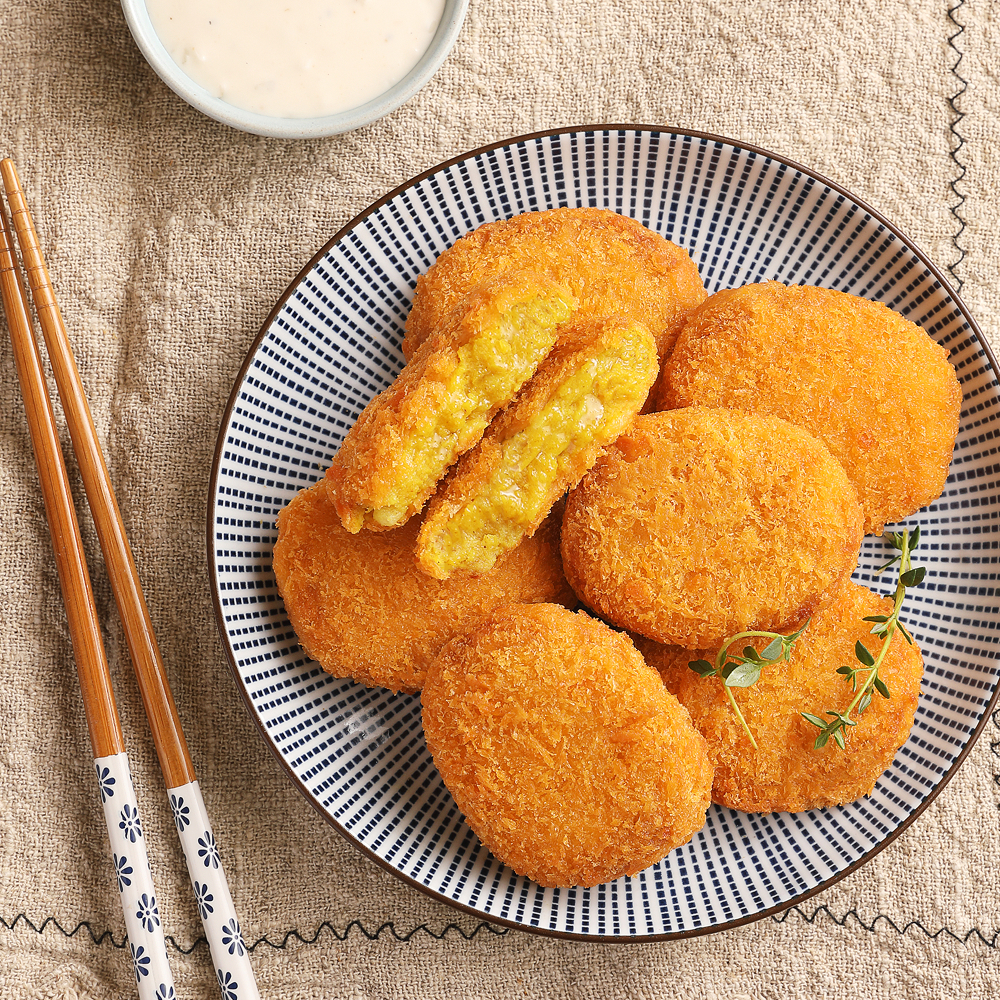 [푸딩팩토리] 카레 고로케 720g (40g x 18ea) 속이 꽉찬 겉바속촉 크로켓 : 푸딩팩토리몰