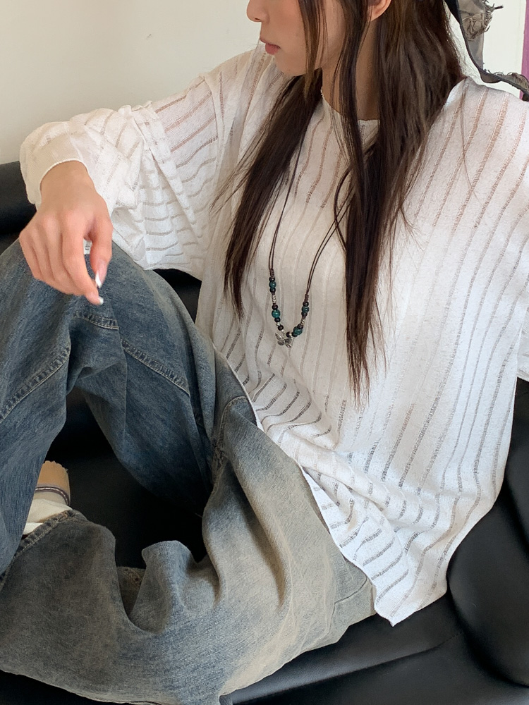 [보호시크] 세라믹 아메카지 빈티지 우드 매듭 보헤미안 끈 롱 목걸이 8type 상세 이미지 93