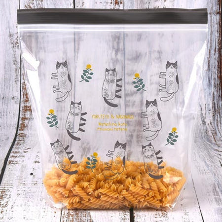 일본수입 쿠스구루 나고나고 지퍼백 어린이집 캐릭터 지퍼백 M