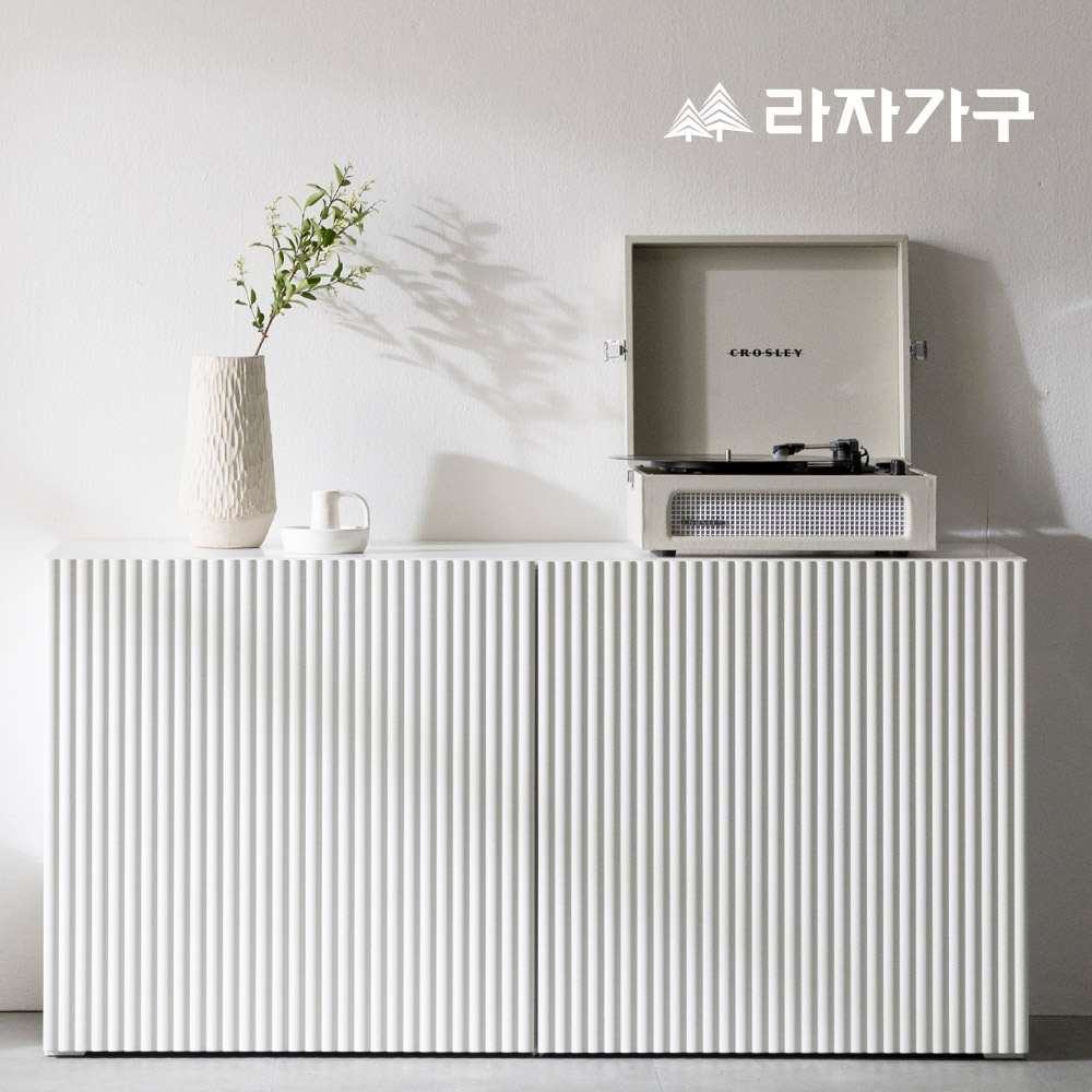 라자가구 스완 1200 템바보드 높은 거실장 E0 다용도 수납장