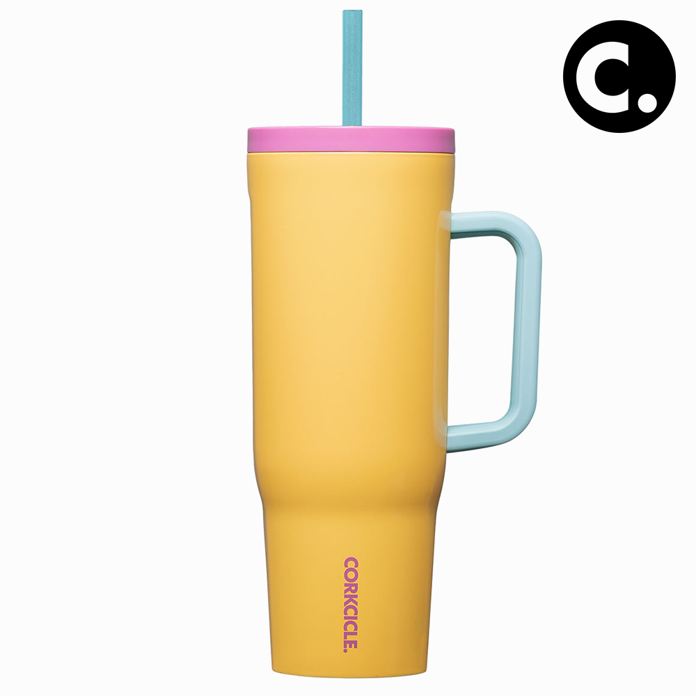 콕시클 크루저 40oz 스텐 보냉 텀블러 대용량 손잡이 빨대 1180ml, 투칸잼 - 메인 이미지