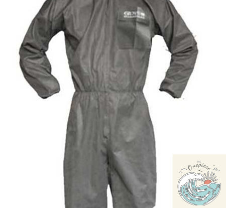 [MugiwaraOEM]루피상단 올인원 작업복 XL 1EA 회색 분진복 작업용옷 식품업 원피스 제약