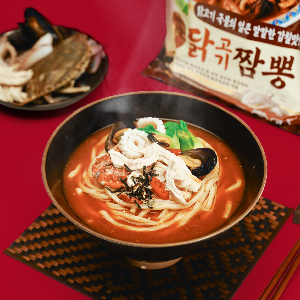 칠갑농산 닭고기 짬뽕 2인분 (1066g) x 2봉