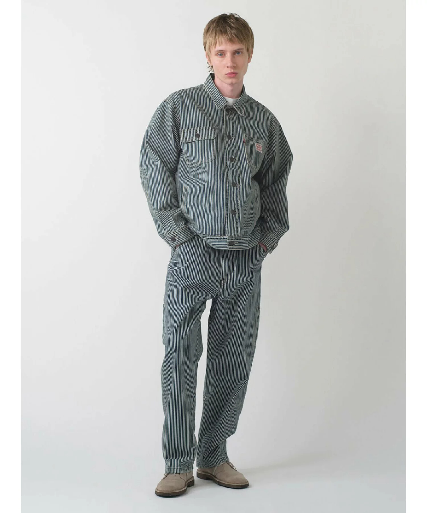 리바이스 Levi`s 568 워크웨어 와이드 루즈 스트레이트 카펜터 팬츠 25SS - 메인 이미지