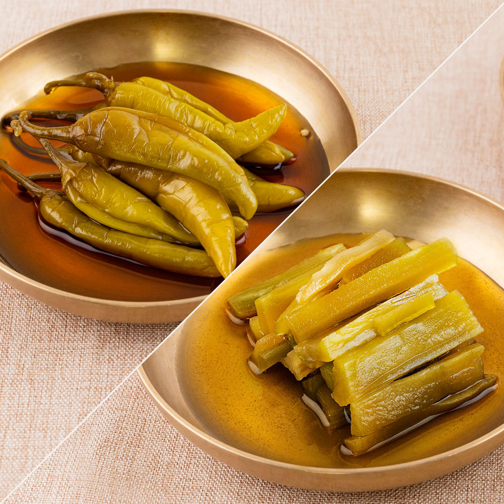 [곰테이블 추천] 업소용 같이 먹으면 잘어울리는 궁채 12kg + 간장고추 4kg