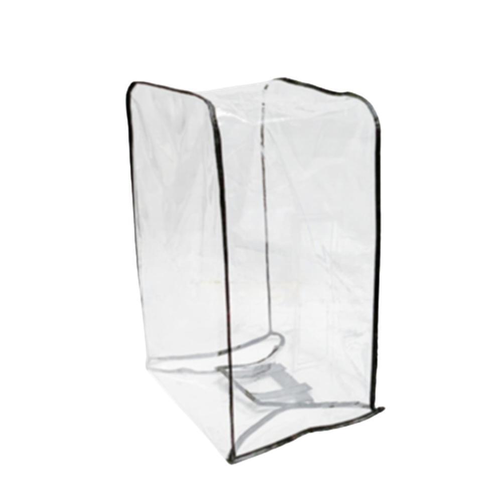 후크앤루프 캐리어 방수덮개 PVC 캐리어 비닐커버 우천커버 55x42x29cm (24인치용), 투명