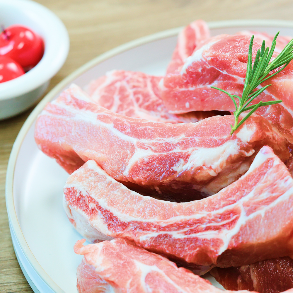 돼지 등갈비 수입 돼지고기 캠핑등갈비 1KG - 상세 이미지 4
