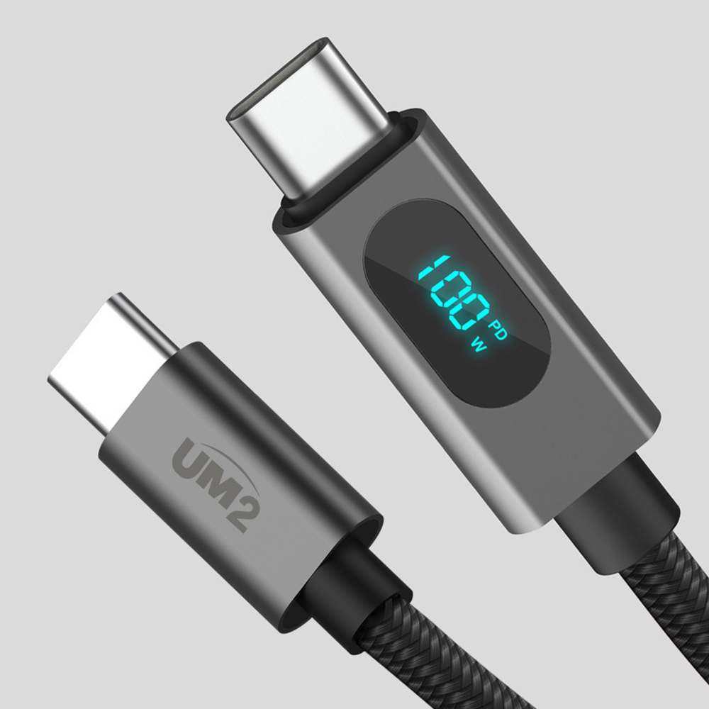 디스플레이 PD 100W USB C to C 고속충전 케이블 1.2M - 상세 이미지 5