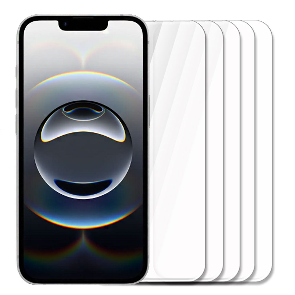 글라스 강화유리필름 아이폰16e, 5매입 - 상품 이미지