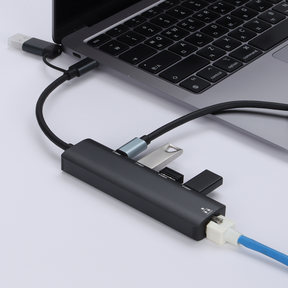 7NC 유선 랜카드 USB 랜포트 이더넷 노트북 LAN 네트워크 어댑터 인터넷 NCH704 이미지 8