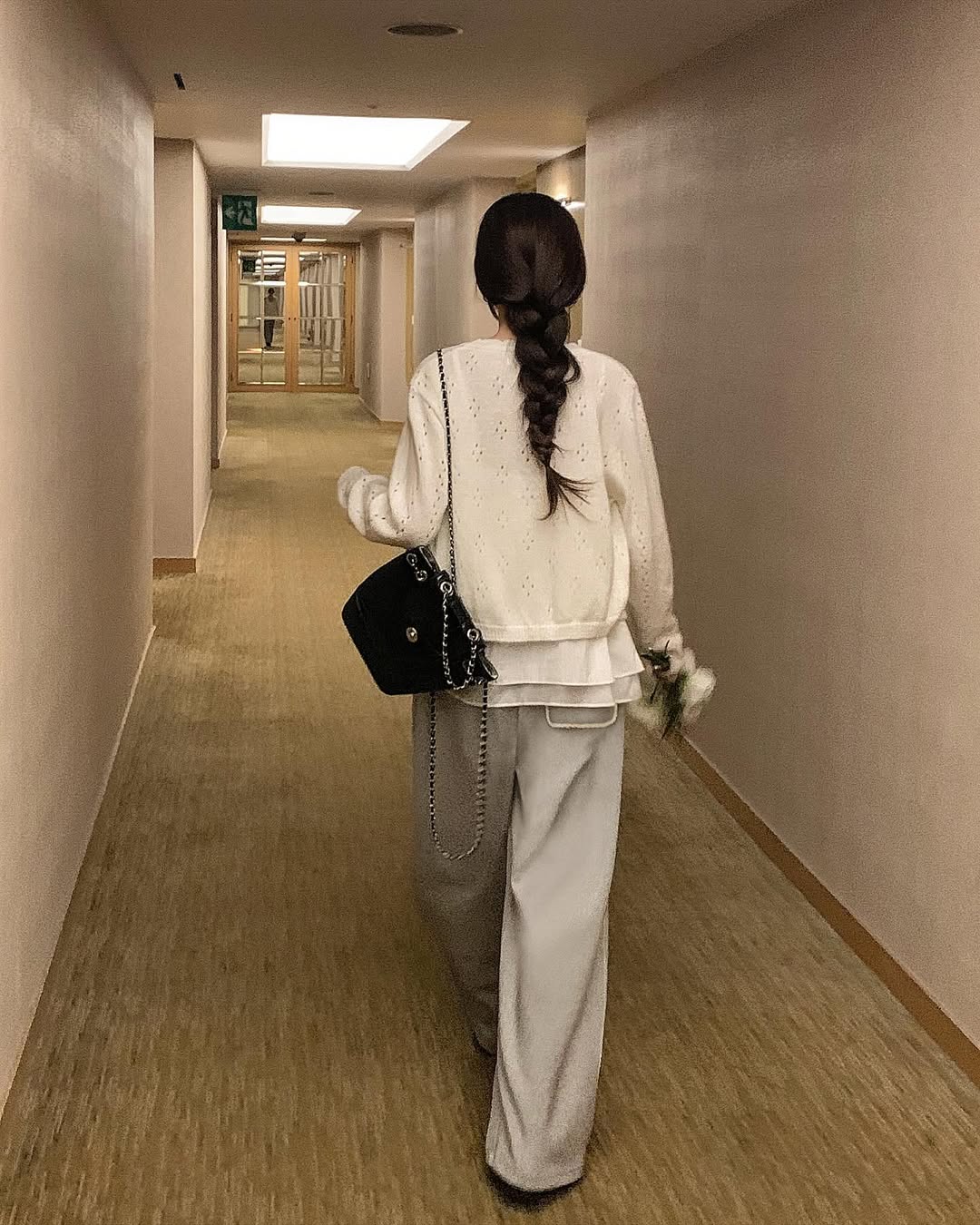 [나오자마자 매장 1등] 오버무드 스카시 펀칭 레이어드 러블리 물결 가디건 3color 상세 이미지 6