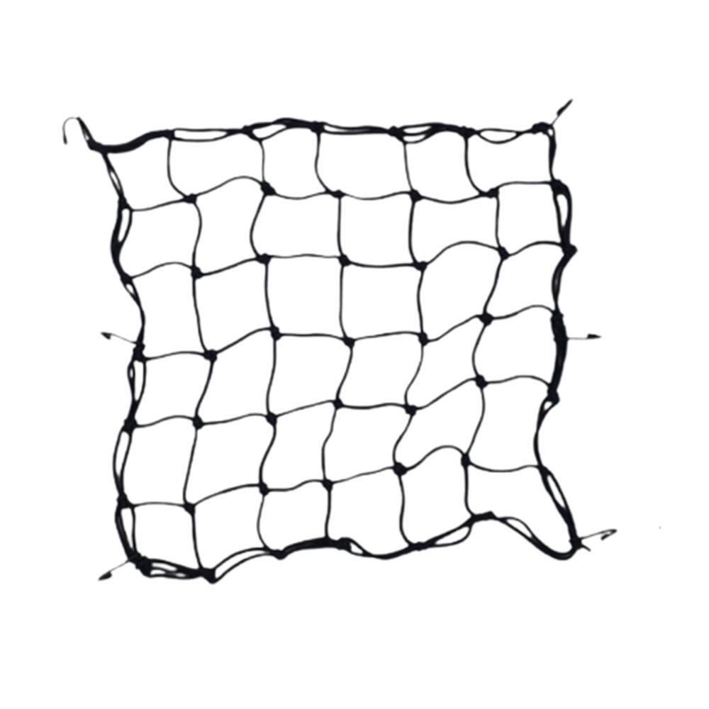 오토바이 카고넷 사이클 짐고정 네트 쫀쫀 블랙 그물망 자전거 뒷자리끈 대형 50x50cm