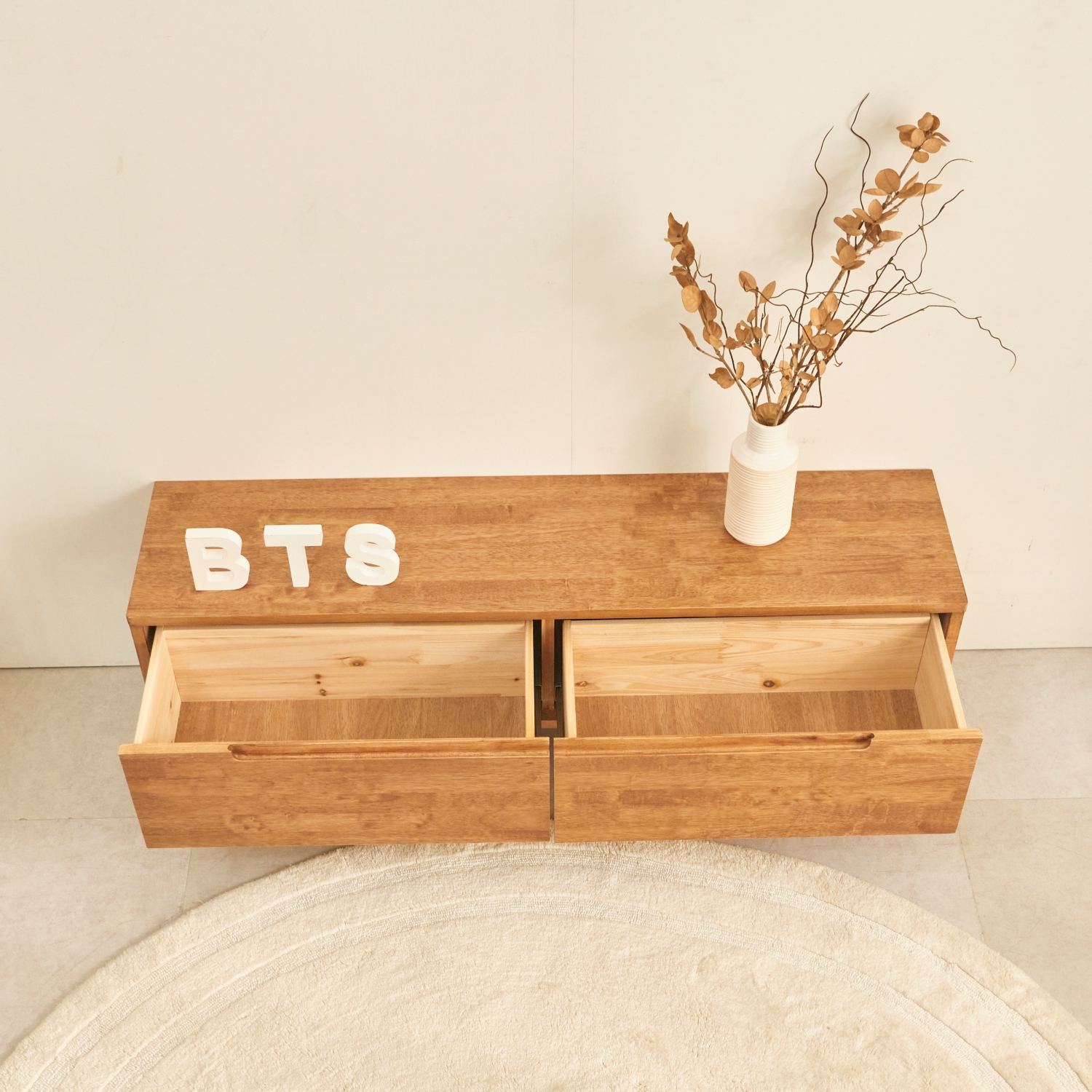 도무스 고무나무 원목거실장 티비다이 TV거실장 1200