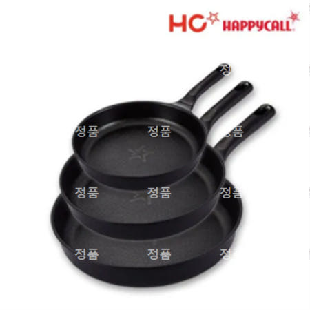 [HC해피콜]포르마 IH 주물 프라이팬 3종B(20후,24후,28후)
