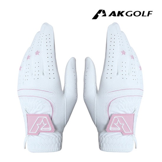 AKGOLF 2024 AK 여성 양손 합피 골프장갑 - 상품 이미지