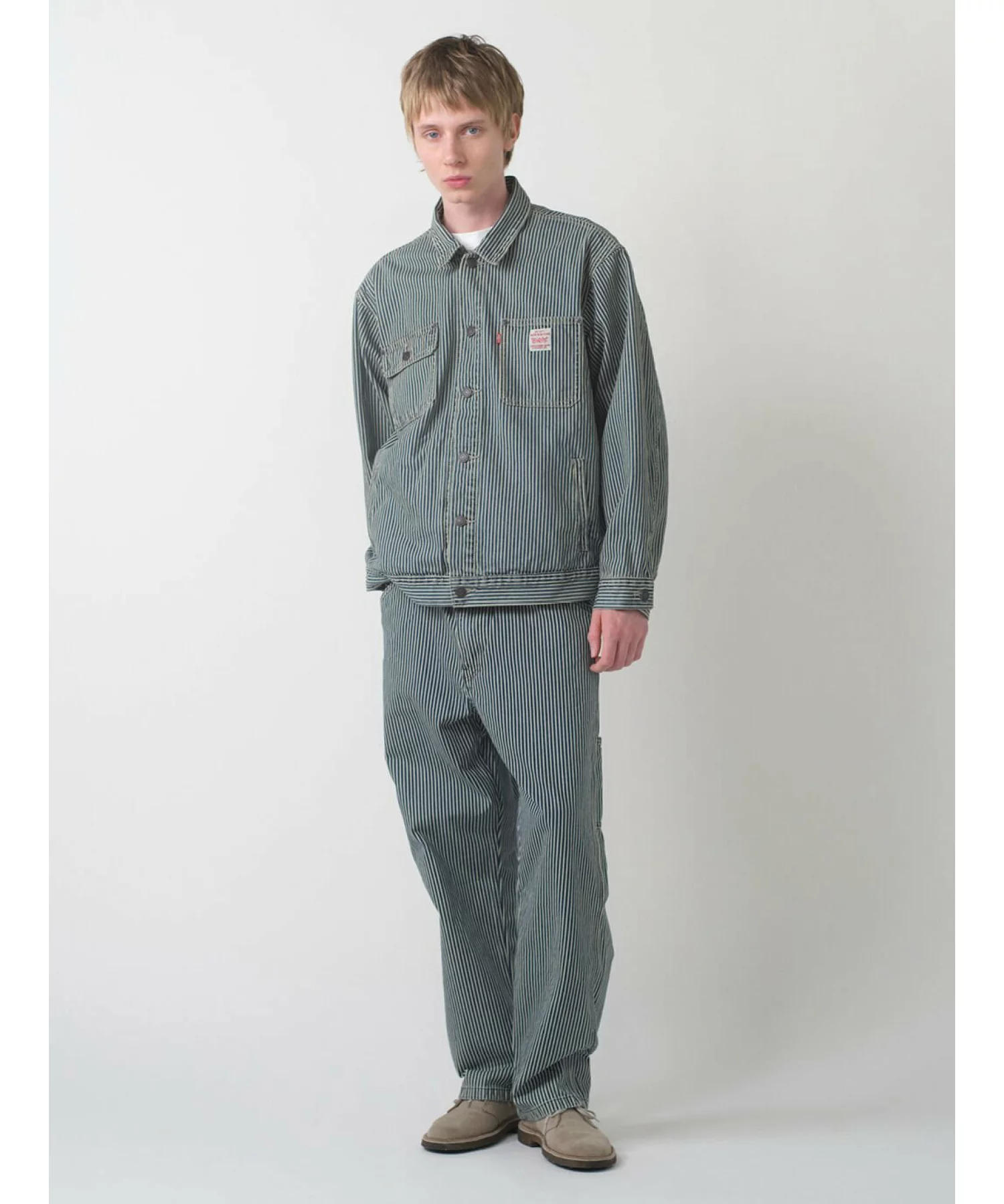 리바이스 Levi`s 568 워크웨어 와이드 루즈 스트레이트 카펜터 팬츠 25SS - 상세 이미지 2