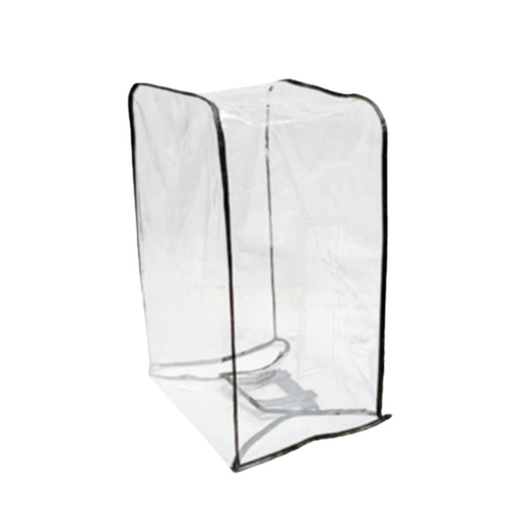 후크앤루프 캐리어 방수덮개 PVC 캐리어 비닐커버 우천커버 48x37x23cm (20인치용), 투명