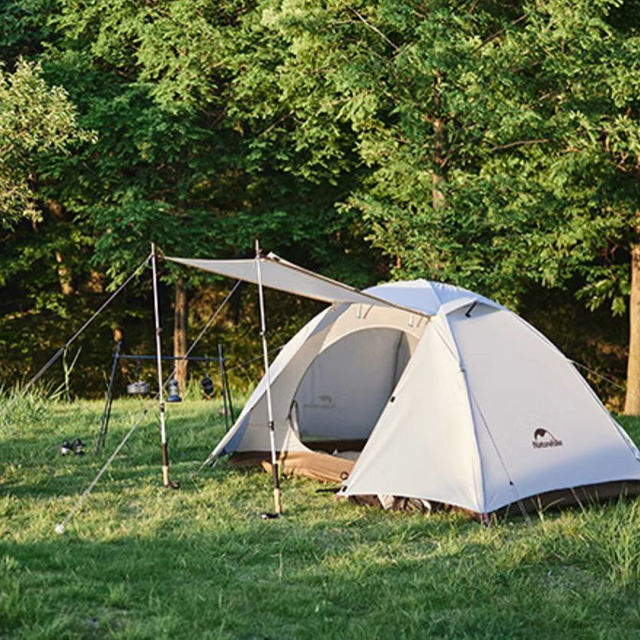 네이처하이크 클라우드 돔2 메쉬 쉘터 초경량 미니멀 백패킹 텐트 브라운