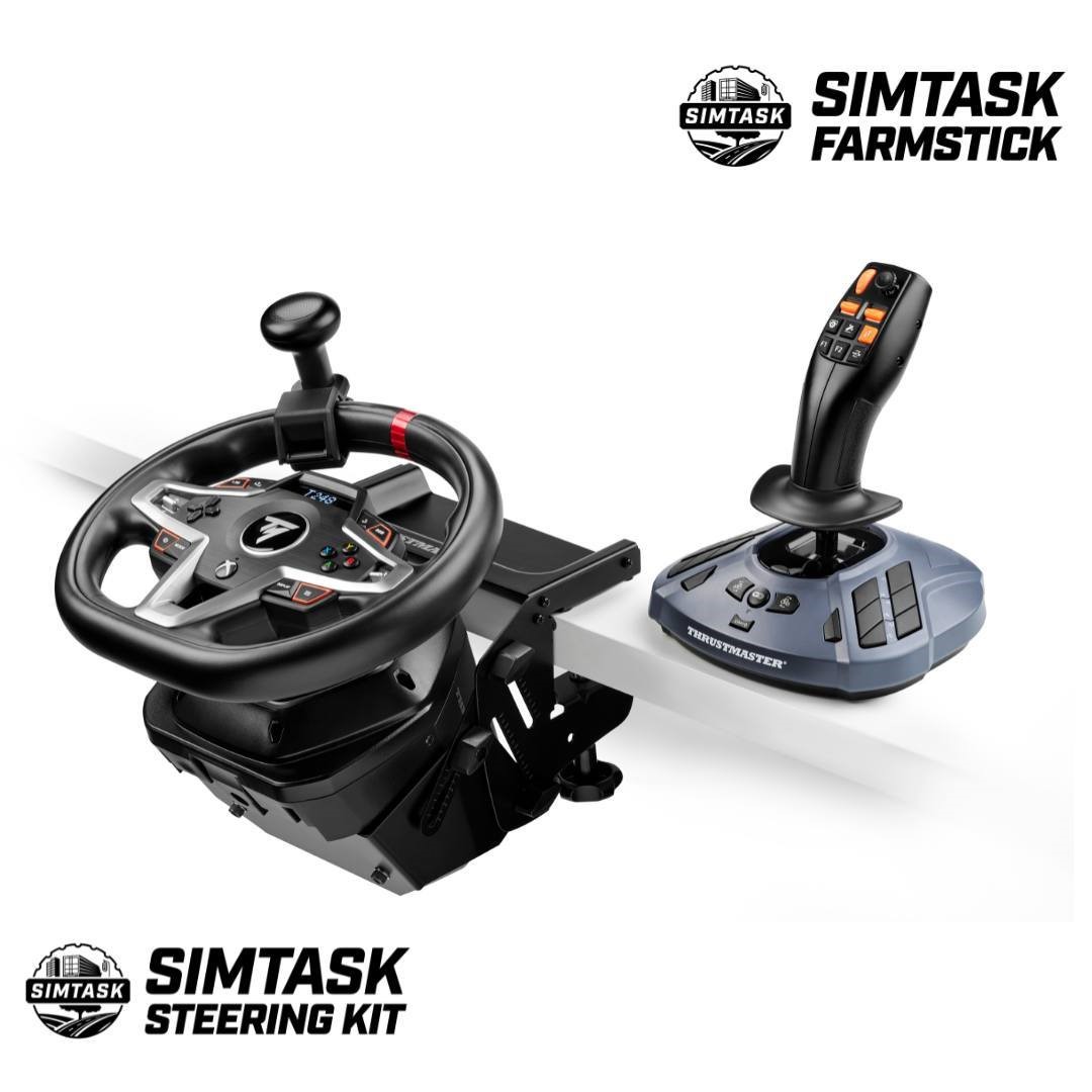 트러스트마스터 T128 레이싱휠 + SIMTASK STEERING KIT + FARMSTICK 패키지 - 상세 이미지 2