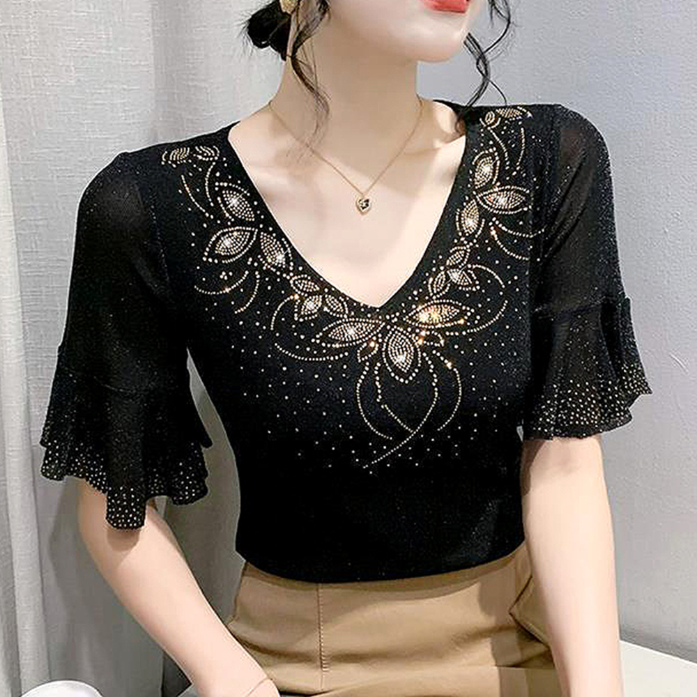 모네르 라인댄스복 상의 모스큐빅탑 줌바 댄스복 의상 이미지 7