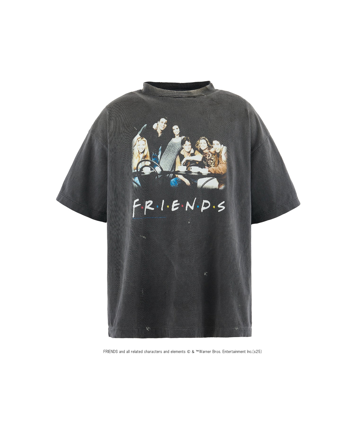 세인트마이클 SAINTMICHAEL FRD SS TEE FRIENDS 25SS 블랙 - 상세 이미지 4