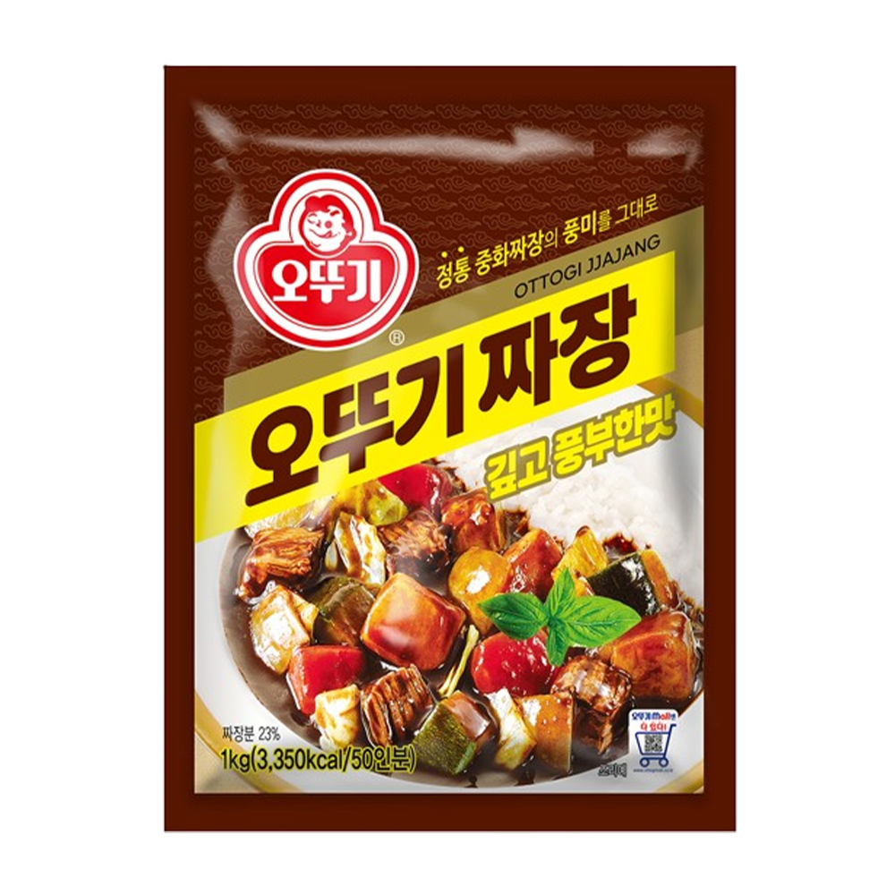 오뚜기 오뚜기짜장 깊고 풍부한맛, 1kg, 1개 - 상품 이미지