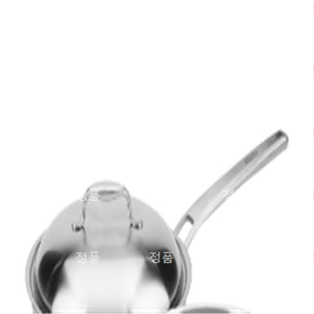 한일스텐 통5중 베닉스316 프라이팬 궁중팬 세트 뚜껑 찜기 24CM