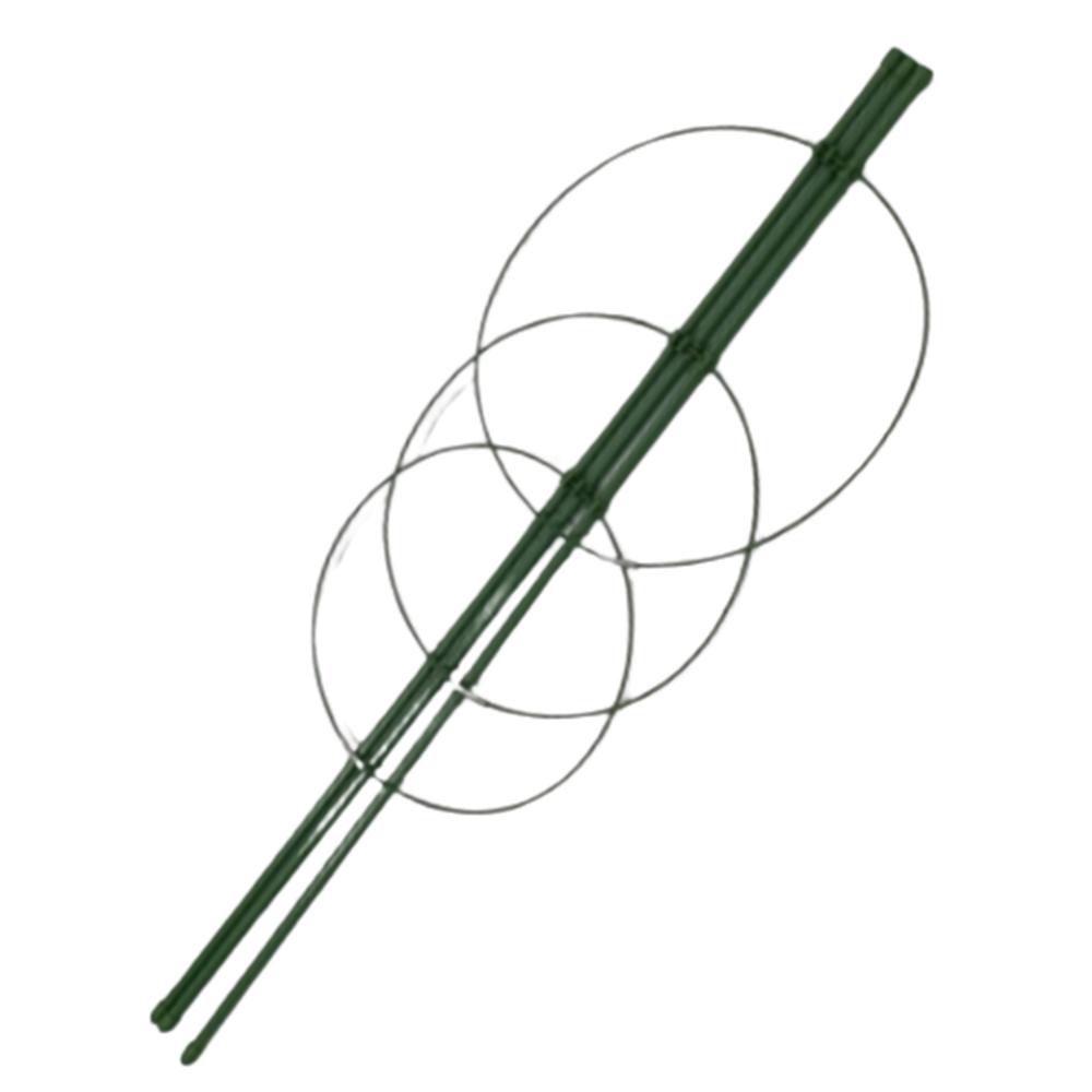화분 식물 지지 와이어 60cm 원형링 3개 지지대