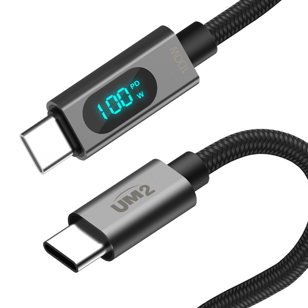 디스플레이 PD 100W USB C to C 고속충전 케이블 1.2M - 상세 이미지 3