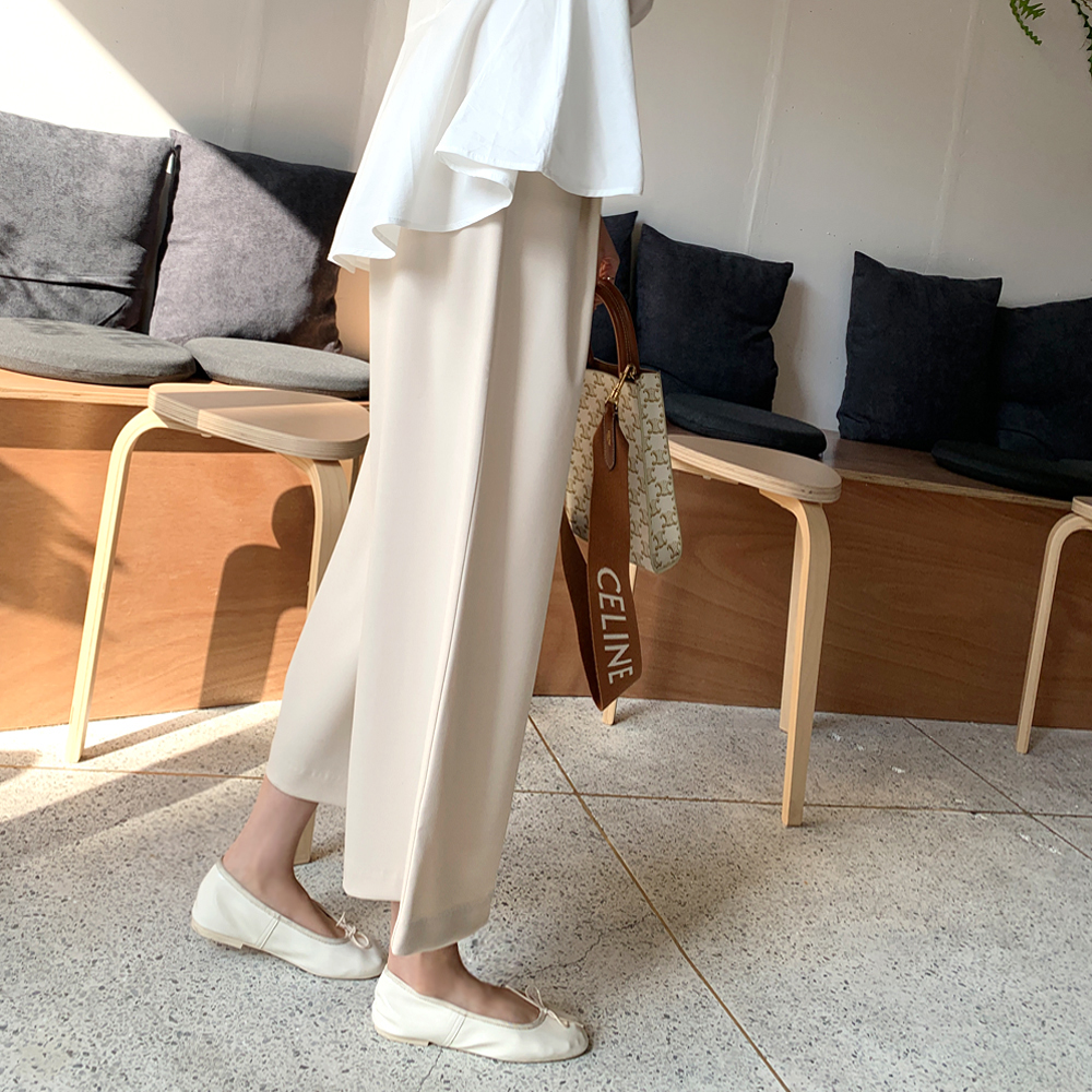 레리미 7부 와이드핀턱 슬랙스 - 상세 이미지 5