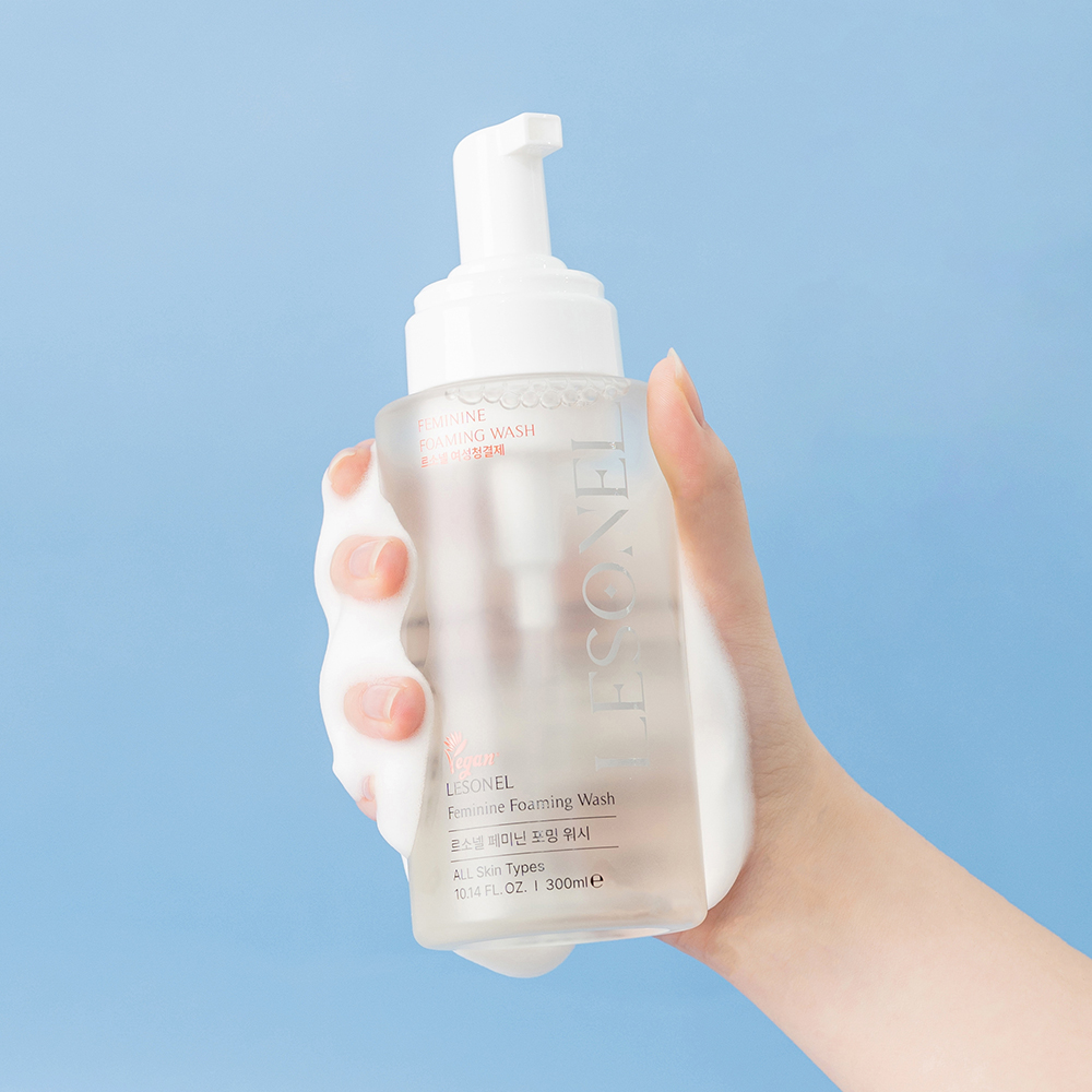 [2+1] 르소넬 데일리 여성청결제 당김없이 촉촉한 3중보습 약산성 저자극 Y존 폼 300ml, 3개 - 상세 이미지 3