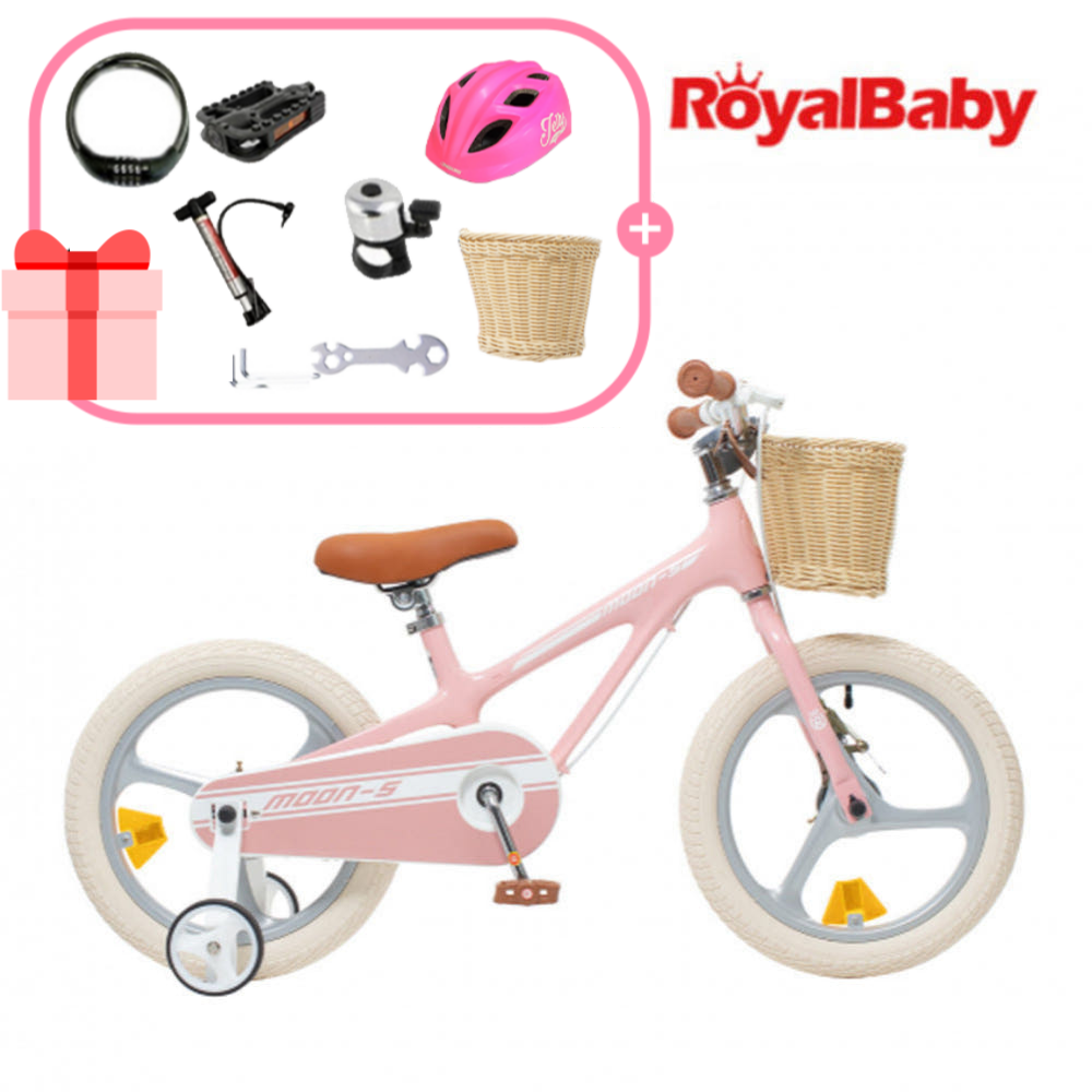 로얄베이비 클래식 문5 16 80%조립 어린이 유아용 키즈 네발 자전거
