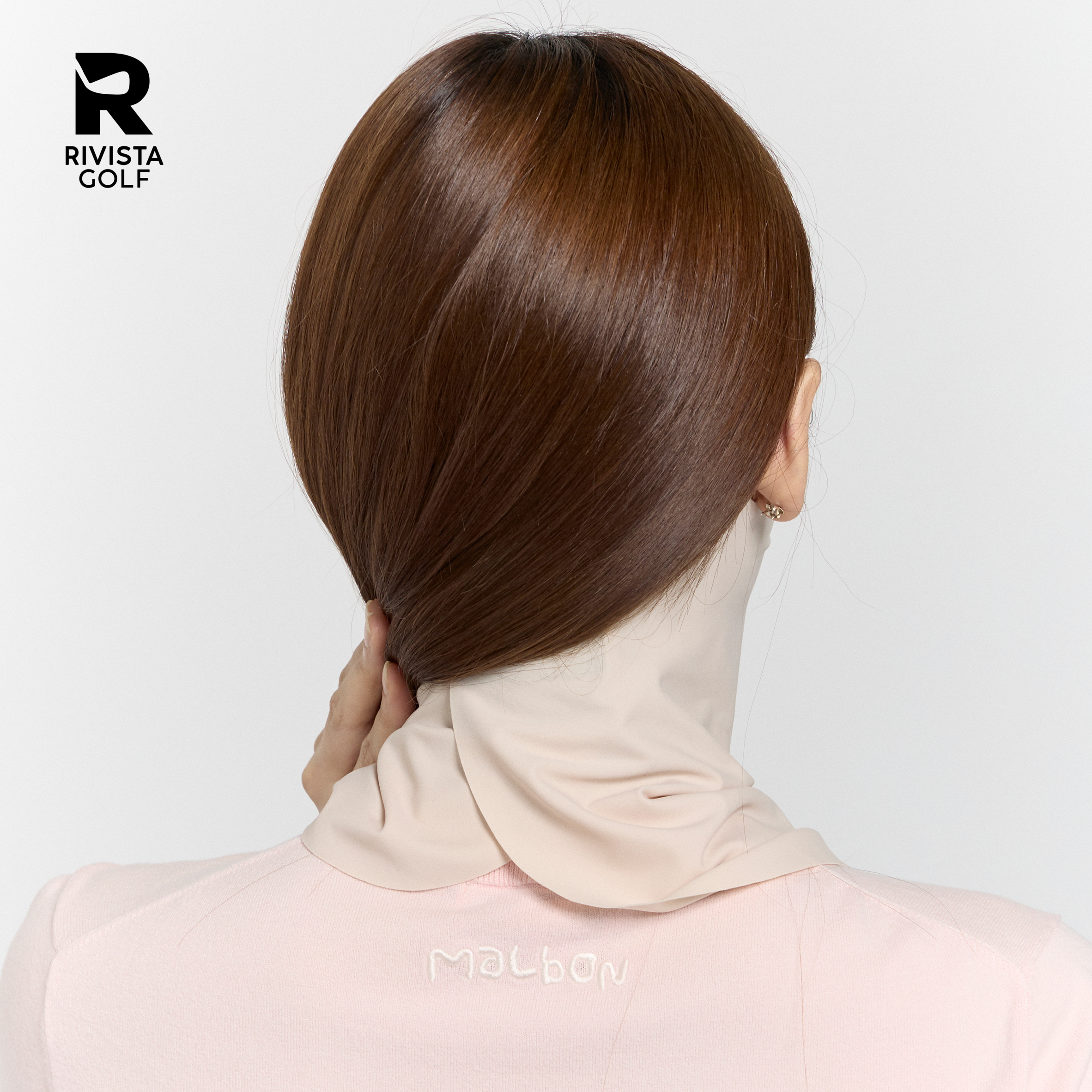 리비스타 골프 자외선차단 마스크  +  리비스타 슬개건 보호대 슬개골 러닝 무릎보호대 - 상세 이미지 4