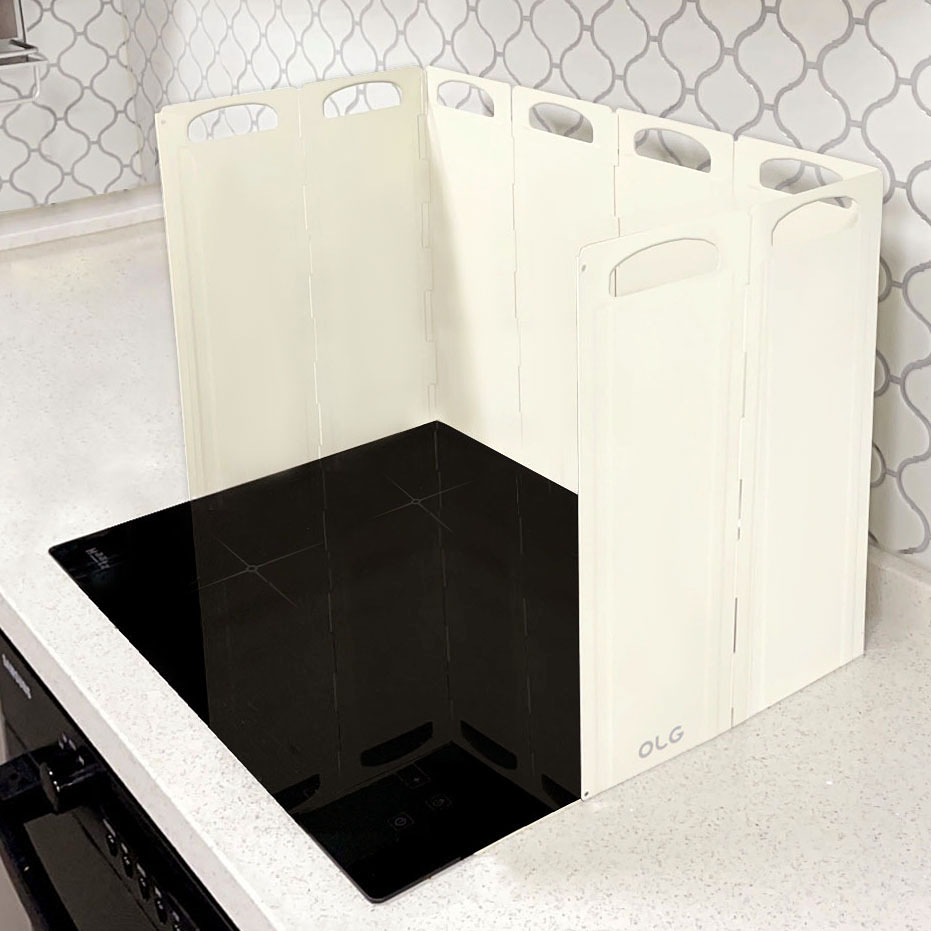 올지 가스렌지가림막 8단 인덕션 가스레인지 가림막 가드 기름튐방지 기름막이 제품 이미지