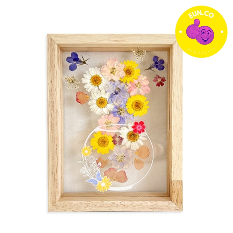 DIY 부케 말리기 액자 소형 엔틱 장식품 4중